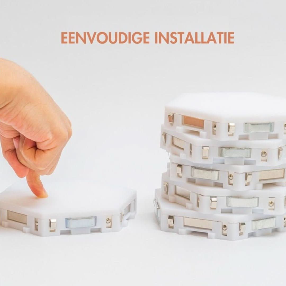 Interaktiv Hexagonal LED-belysning för Hemmet