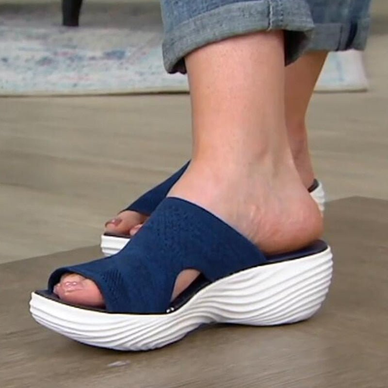 Vigar Stretchsandaler – Molnlik Komfort & Stöd