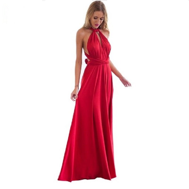 Elegant Lång Klänning – Stil & Komfort
