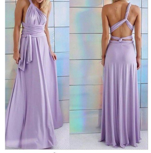Elegant Lång Klänning – Stil & Komfort