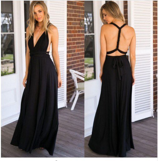 Elegant Lång Klänning – Stil & Komfort
