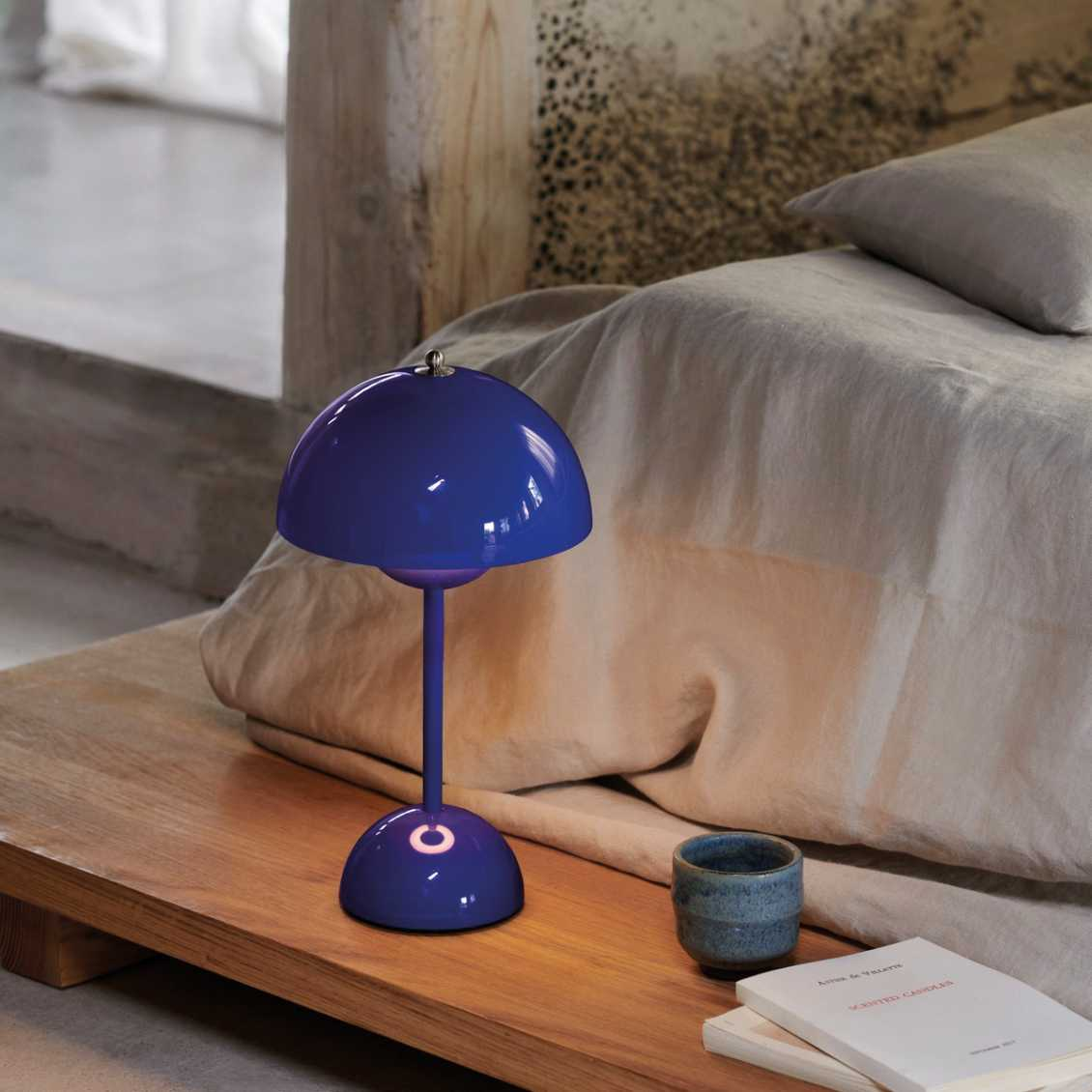 LUNARIA Trådlös LED Bordslampa – Stilren & Justerbar