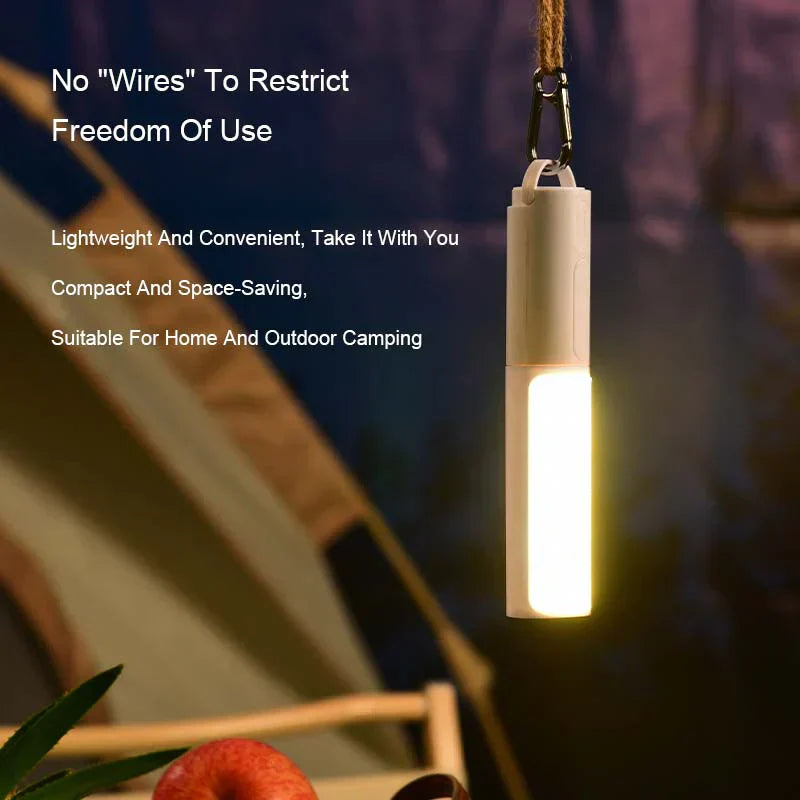 Smart LED Nattlampa med Rörelsesensor och Uppladdning