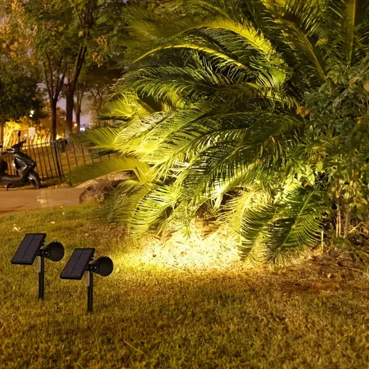 Justerabara Solspotlights för Utomhusbelysning – Effektiv & Elegant Solenergi