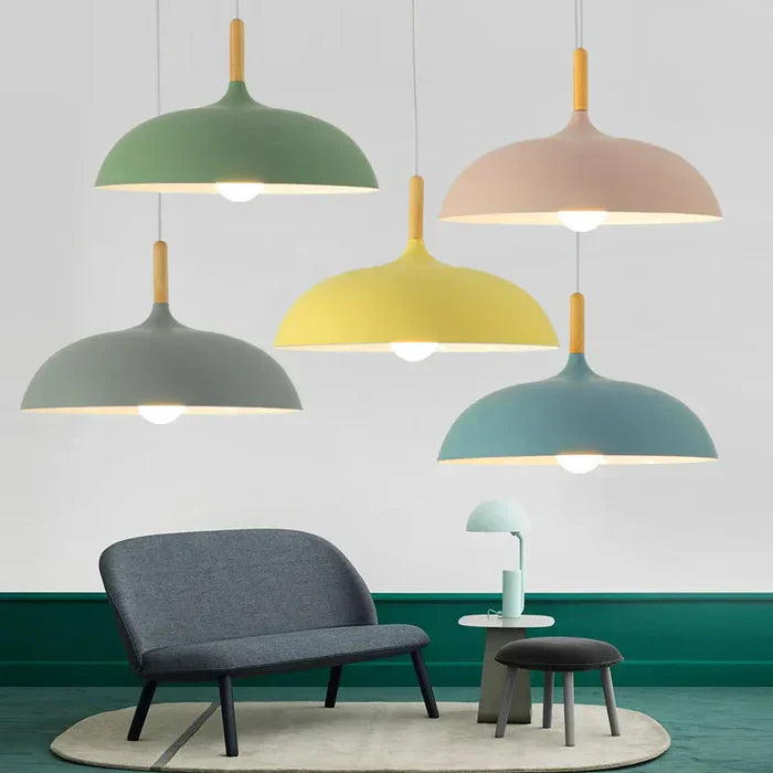 LAMPAN – Elegant Skandinavisk Ek Taklampa LED