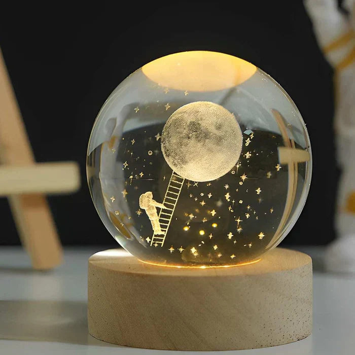 Fängslande Celestial Glow Sphere – Magisk Rymdbelysning