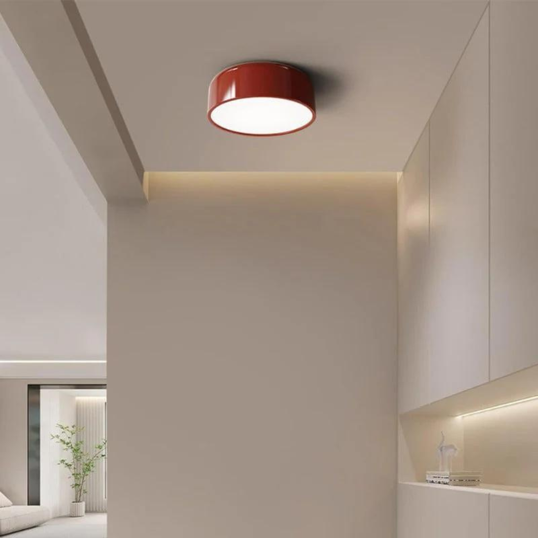 Elegant Vintage LED Taklampa – Stilfull Inomhusbelysning