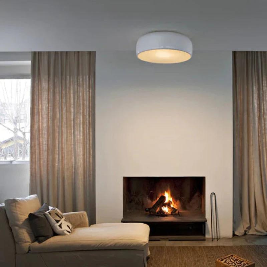 Elegant Vintage LED Taklampa – Stilfull Inomhusbelysning