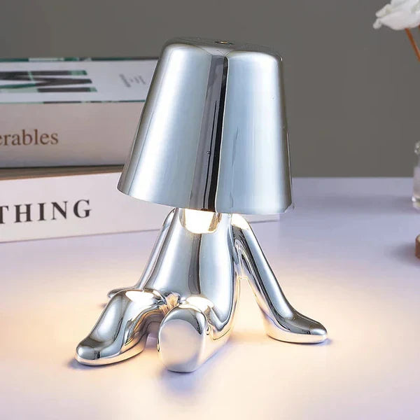GlowCraft USB-uppladdningsbar Bordslampa – Mysigt LED-ljus