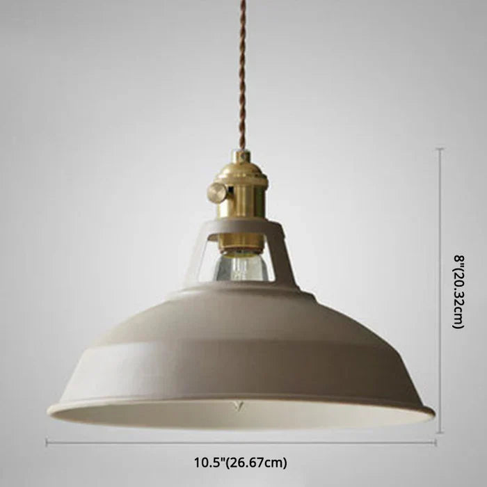 Industriell Retro Metallhänglampa – Stilfull Belysning