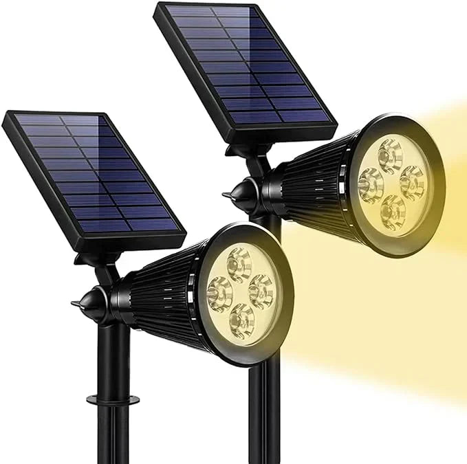 Justerabara Solspotlights för Utomhusbelysning – Effektiv & Elegant Solenergi