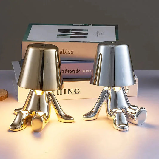 GlowCraft USB-uppladdningsbar Bordslampa – Mysigt LED-ljus
