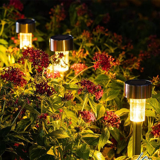 Elegant Solenergi Trädgårdslampor – Stilren Belysning