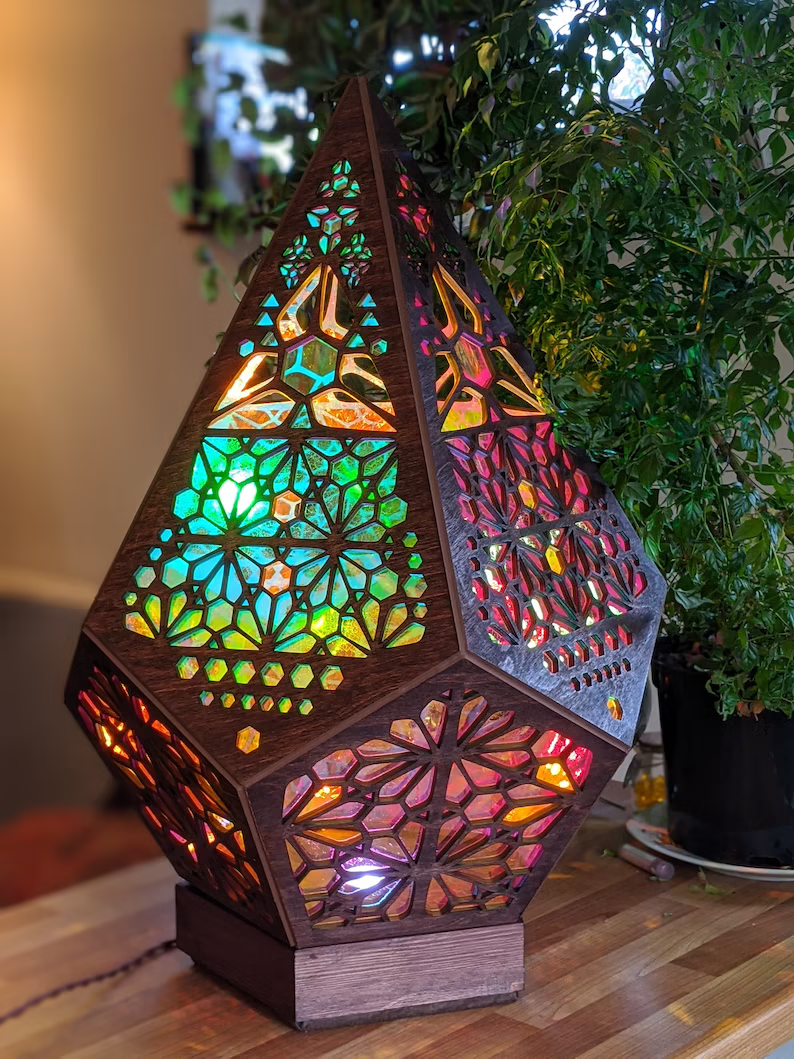 LUMISTAR Bohemisk LED Bordslampa – Lugnt Stjärnljus