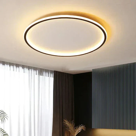 LAMPAN – Elegant Skandinavisk Rund LED Taklampa