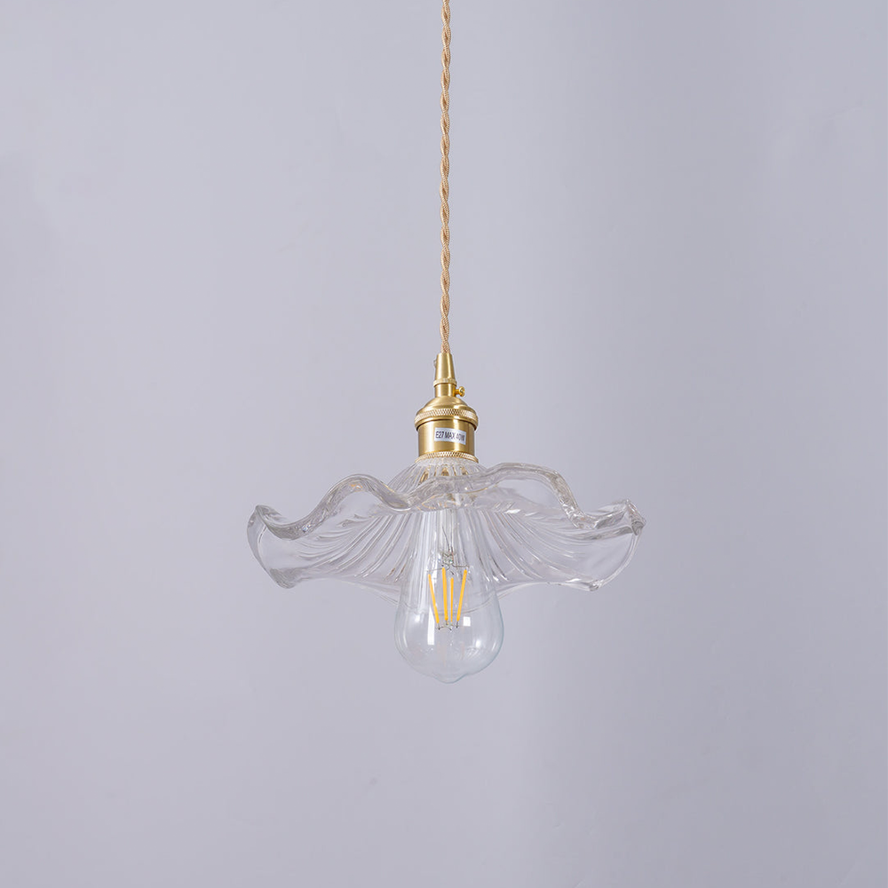 Elegant Hibiskus LED Taklampa – Stilfull Belysning