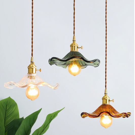 Elegant Hibiskus LED Taklampa – Stilfull Belysning