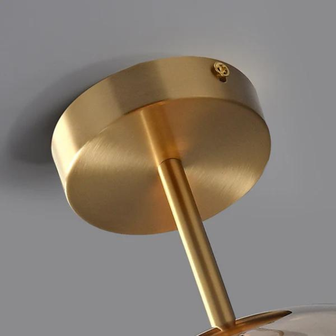 Elegant LED Taklampa för Mysig Hemmiljö