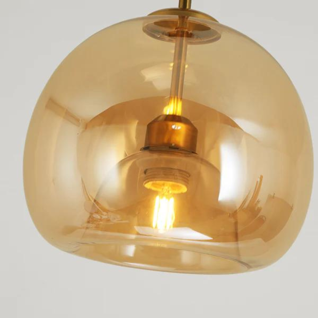 Elegant LED Taklampa för Mysig Hemmiljö