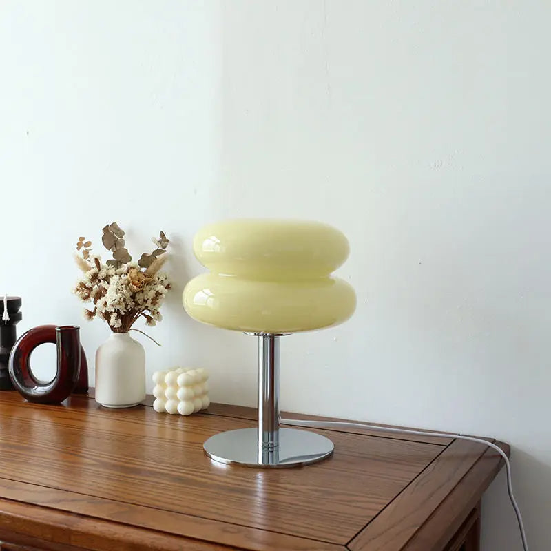 Vintage Italiensk Bauhaus Bordslampa – Stilren LED
