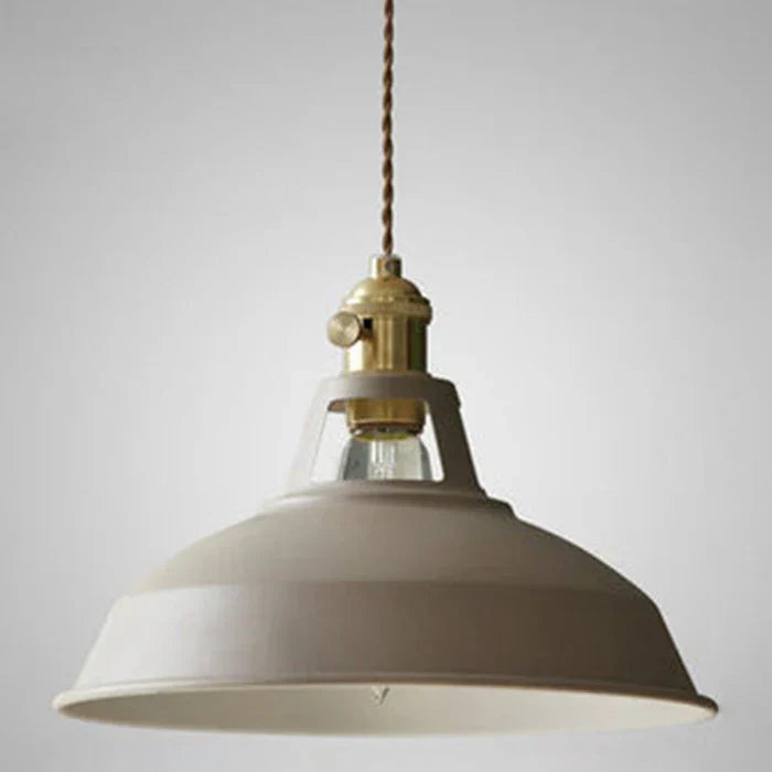 Industriell Retro Metallhänglampa – Stilfull Belysning