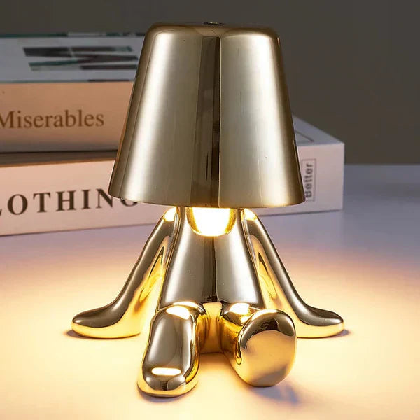 GlowCraft USB-uppladdningsbar Bordslampa – Mysigt LED-ljus