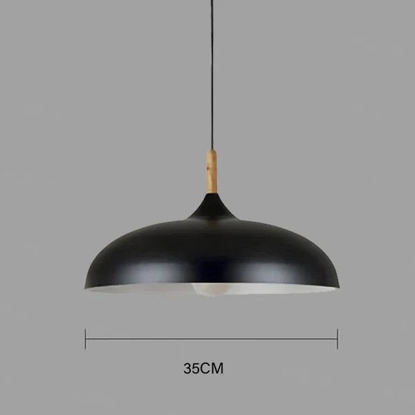LAMPAN – Elegant Skandinavisk Ek Taklampa LED