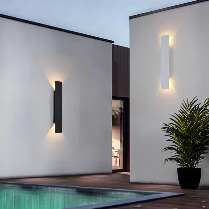 Modern Väderbeständig Utomhus Vägglampa LED