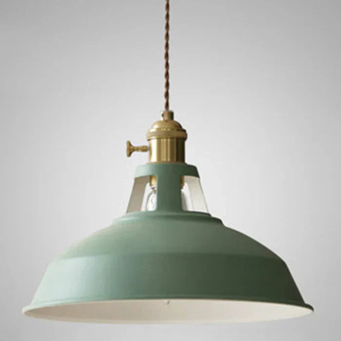 Industriell Retro Metallhänglampa – Stilfull Belysning