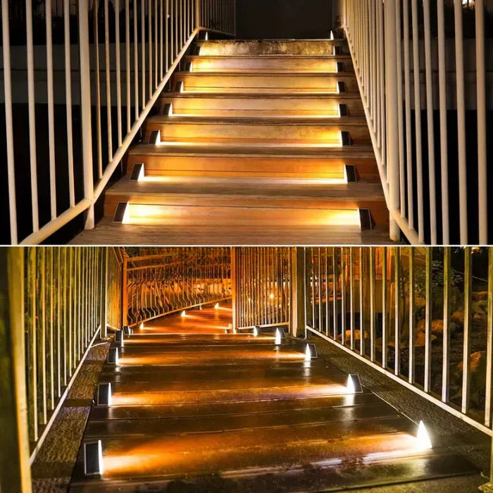 Elegant LED Trappbelysning – Säker & Stilren