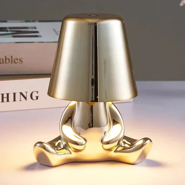 GlowCraft USB-uppladdningsbar Bordslampa – Mysigt LED-ljus