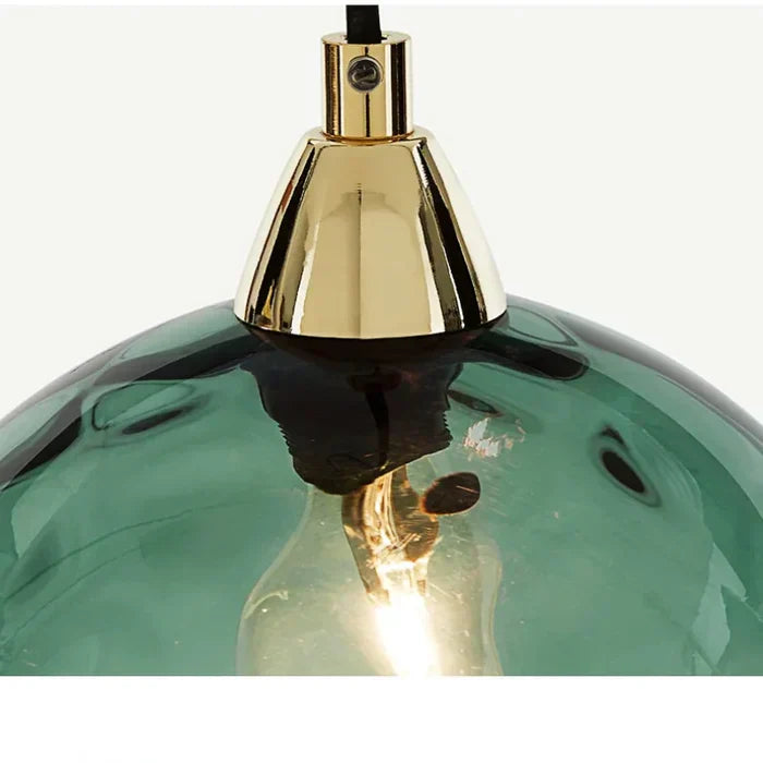 LAMPETT Elegant Glasboll Hänglampa – Stilfull Belysning för Hemmet