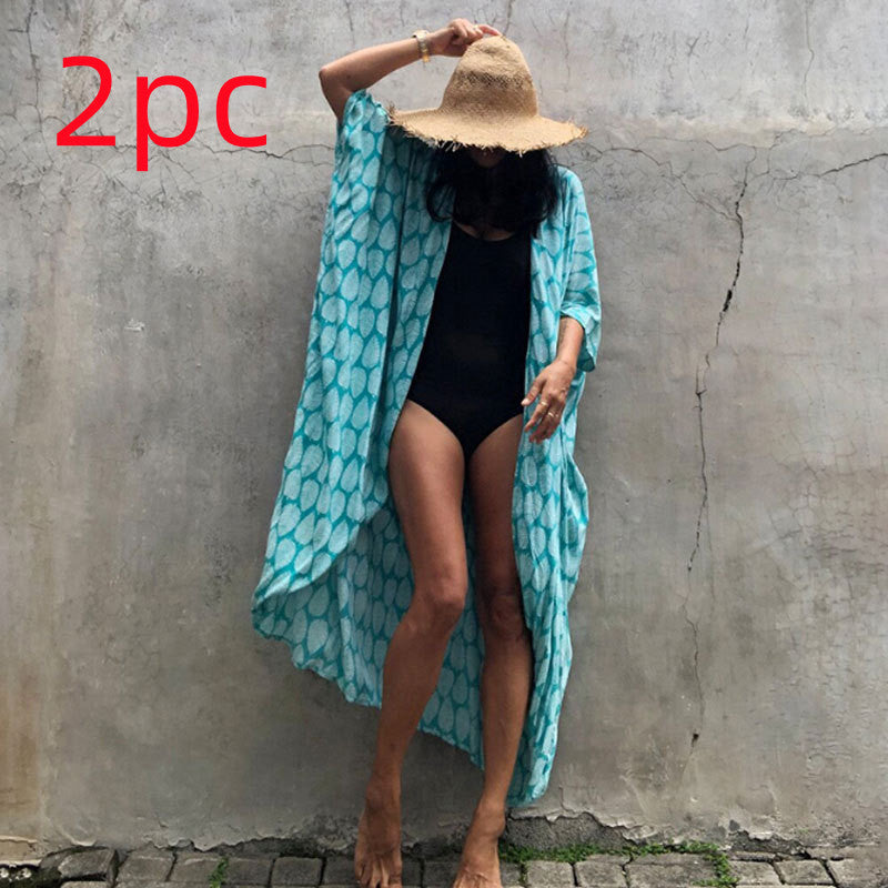 Elegant och Bekväm Strandklänning för Sommaren