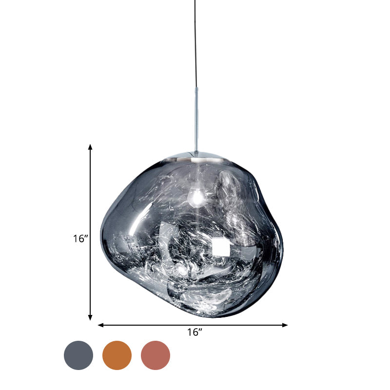 Elegant Glaskrona i Glas – Modern Belysning