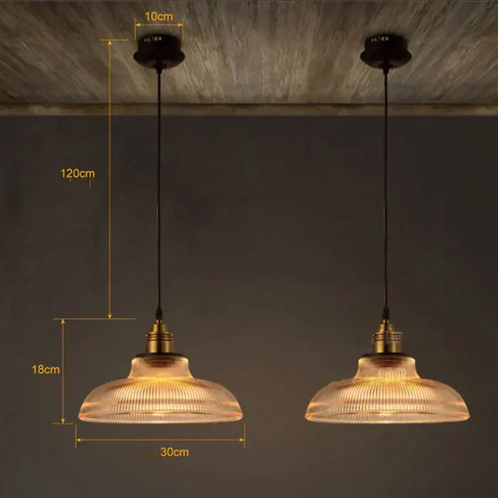 Elegant Glaskrona i Glas – Modern Belysning