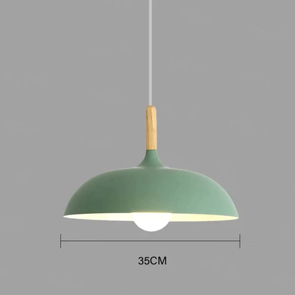LAMPAN – Elegant Skandinavisk Ek Taklampa LED