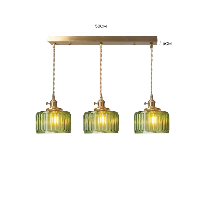 Vintage Kristallpendellampa – Elegant & Justerbar Belysning