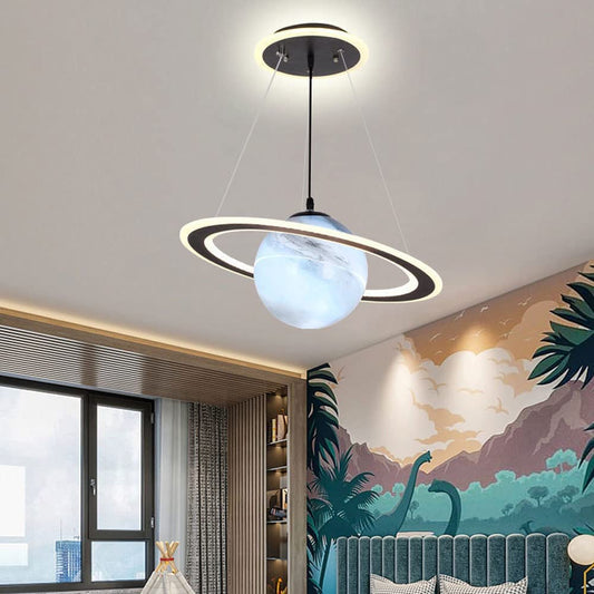 GALAXIA LED Pendellampa – Barnrum Planeter