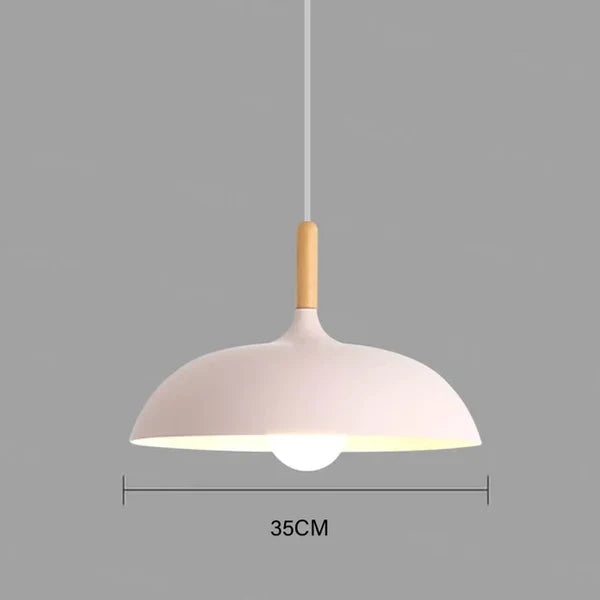 LAMPAN – Elegant Skandinavisk Ek Taklampa LED
