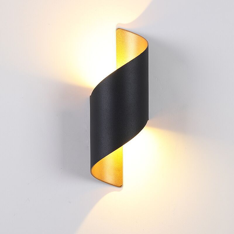 Modern LED Vägglampa Spiral – Stilren & Energieffektiv