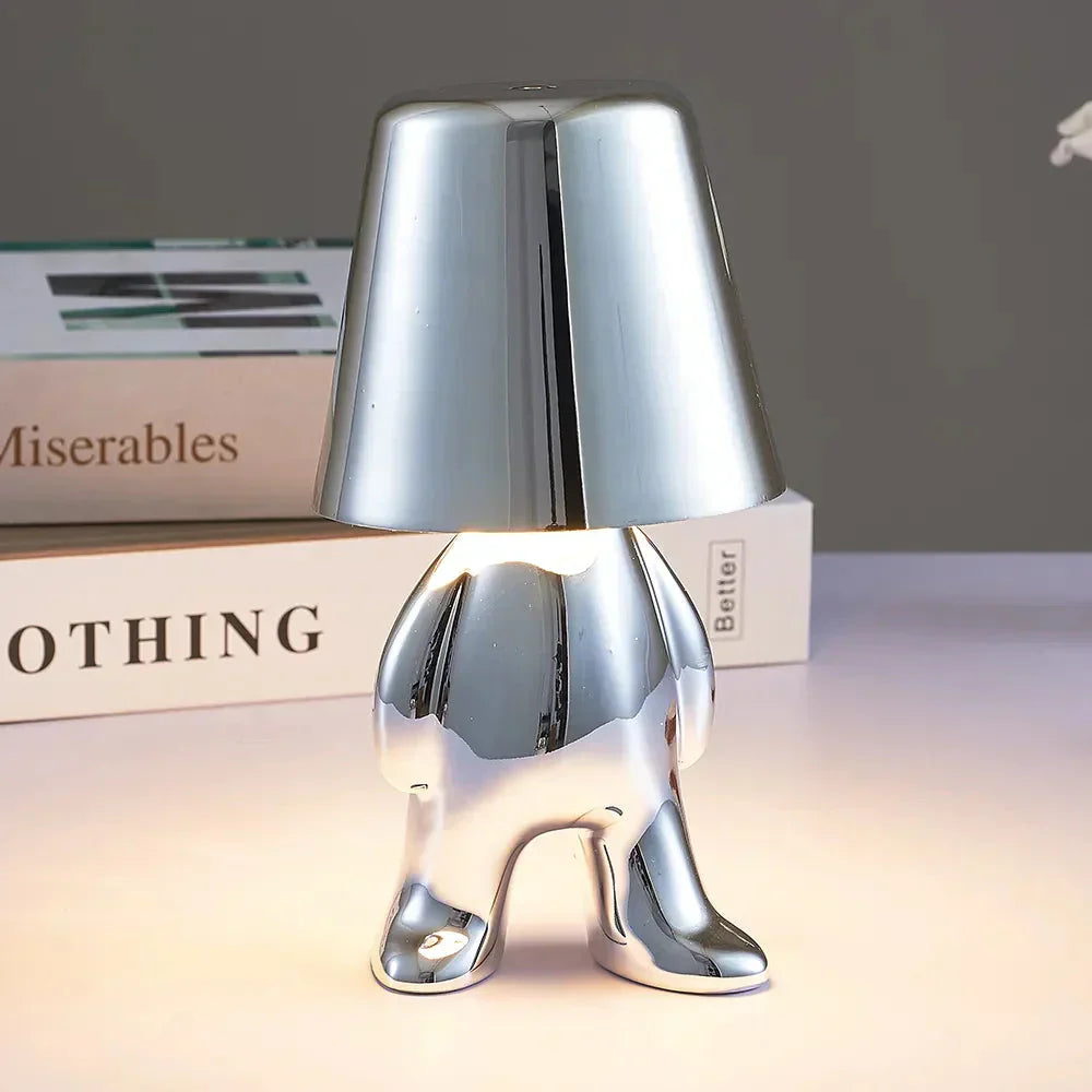 GlowCraft USB-uppladdningsbar Bordslampa – Mysigt LED-ljus