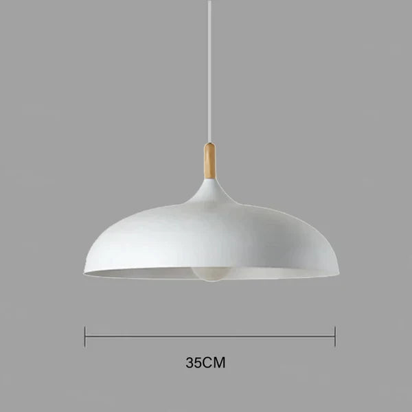 LAMPAN – Elegant Skandinavisk Ek Taklampa LED