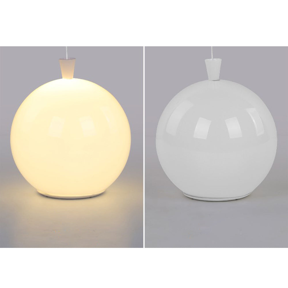 Modern Vit LED Taklampa – Stilren & Lugnande