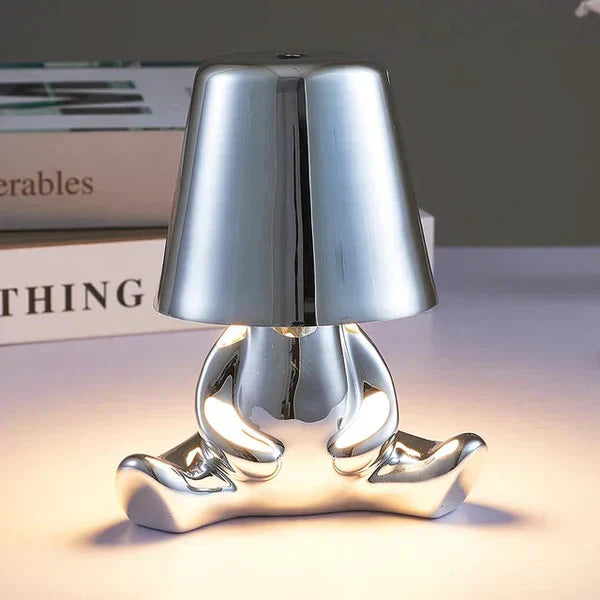 GlowCraft USB-uppladdningsbar Bordslampa – Mysigt LED-ljus