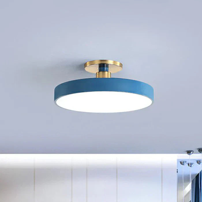 Lekfull Nordisk LED-taklampa för Barnrum