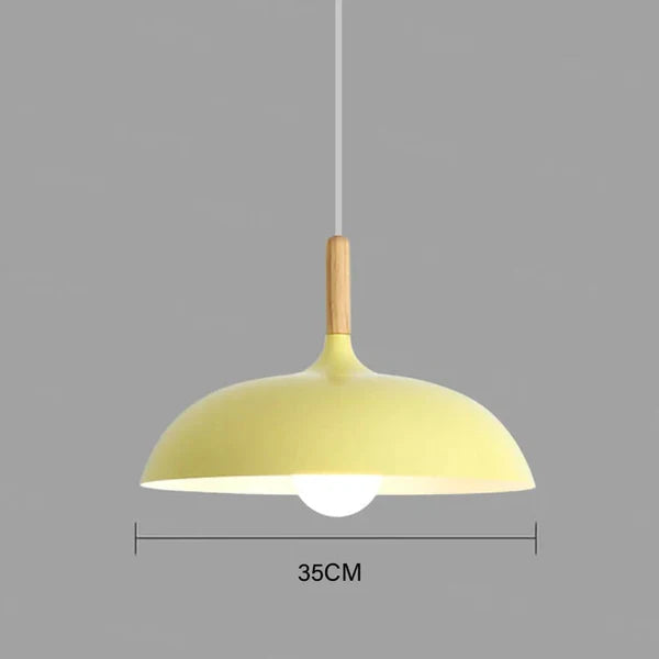 LAMPAN – Elegant Skandinavisk Ek Taklampa LED