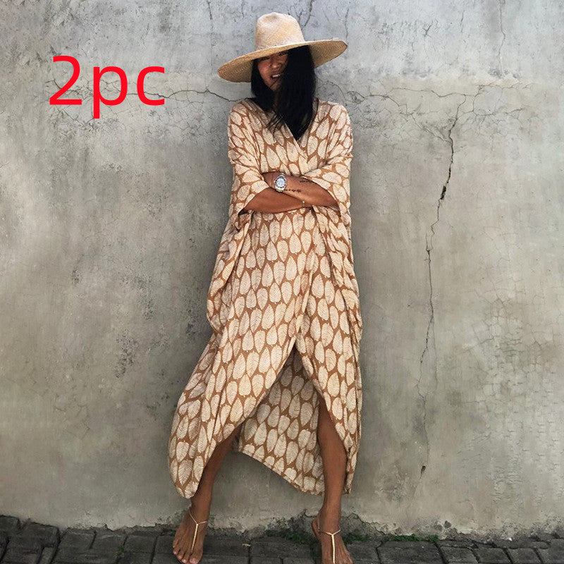 Elegant och Bekväm Strandklänning för Sommaren