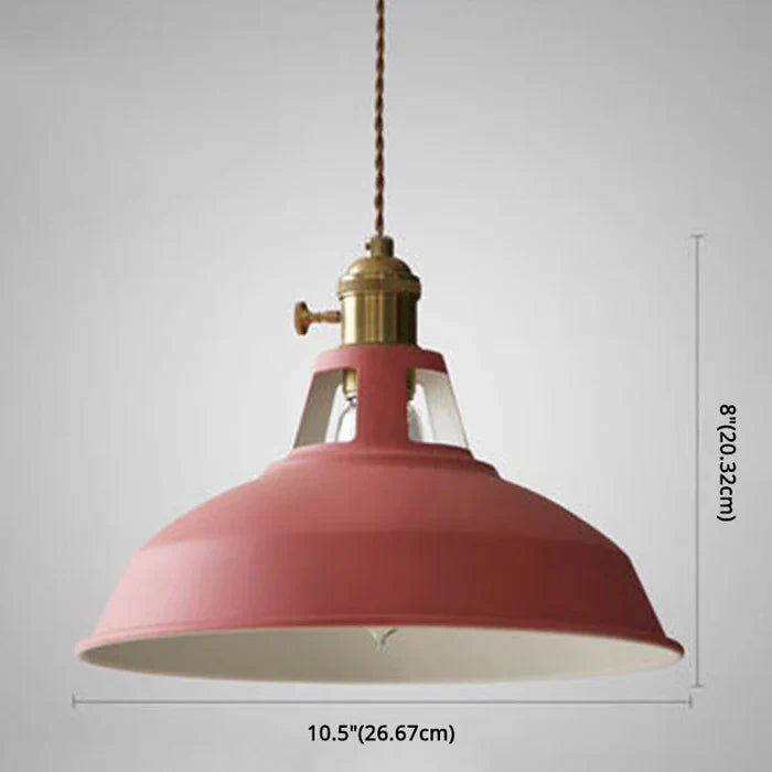 Industriell Retro Metallhänglampa – Stilfull Belysning