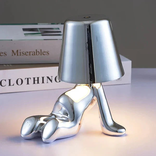 GlowCraft USB-uppladdningsbar Bordslampa – Mysigt LED-ljus