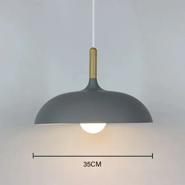 LAMPAN – Elegant Skandinavisk Ek Taklampa LED